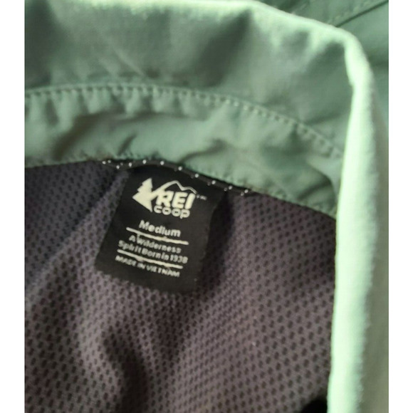 REI Co Op Button Up Short Sleeve Shirt Size‎ M - Picture 4 of 4